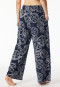 Lange broek statement print blauw - SCHIESSER 150 Years