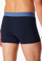 Shorts 3-pack Organic Cotton woven elastic waistband midnight blue - 95/5