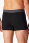 Shorts 3-pack Organic Cotton woven elastic waistband black - 95/5