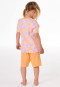 Schlafanzug kurz Zitronen pfirsichorange - Kids Nightwear