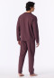 Pyjama long oversize chocolat - « Modern Nightwear »