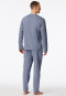 Lange pyjama oversized blauwgrijs - Modern Nightwear