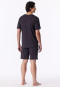 Pigiama corto color grafite - Modern Bonded