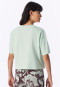 Shirt met korte mouwen, Heavy Single Jersey, matcha latte - Mix+ Relax