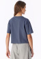 Shirt met korte mouwen, Heavy Single Jersey, blauwgrijs - Mix+ Relax
