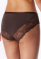 Culotte en dentelle marron foncé - Unique premium