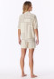 Pyjama kurz Webware seasalt bedruckt - Selected Premium