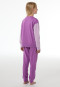 Long Pyjamas with Cuffs, Berry - Nightwear