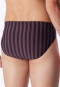 Slip supermini a strisce marroni - Long Life Soft