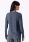 Shirt met lange mouwen, blauwgrijs - Mix+ Relax