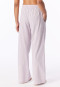 Langere broek van geweven viscose, multicolor strepen  Mix+ Relax