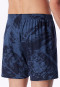 Boxershorts, set van 2, jersey, effen/met patroon, blauw - multipack boxershorts