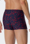 Bade-Retro Wirkware mit Bindekordel rot gemustert - Wave Nature