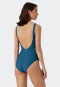 Maillot de bain encolure en V coques souples rayures aquarium - Ocean Dive