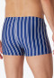 Swimming trunks with leg knitware retro striped off-white - Classic Swim