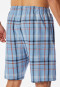 Bermuda kurz Webware pacific blue kariert - Mix+Relax