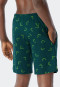 Bermuda shorts fine interlock organic cotton fish dark green - Mix & Relax