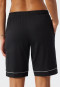 Bermuda shorts modal piping black - Mix + Relax