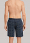Bermuda shorts midnight blue checkered - Mix + Relax