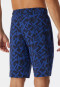 Bermuda coton bio bleu nuit imprimé - Mix+Relax