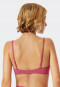 Bra without underwire padded berry - Invisible Soft