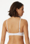 Bra without underwire padded white - Invisible Soft