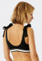 Bikini-bustiertop uitneembare cups verstelbare bandjes zwart  California Dream