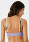 Bikini top con ferretti e spalline regolabili di colore viola - California Dream