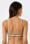Bikini Triangel-Top herausnehmbare Cups variable Träger lila - California Dream