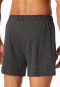 Boxer shorts 2-pack jersey plain patterned paper airplane brown - Boxer shorts multipacks