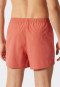 Lot de 2 boxers à carreaux bleu foncé / orange - Fun Prints