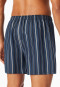 Boxershorts 2er-Pack Webware Streifen mehrfarbig - Boxershorts Multipack