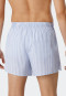 Confezione da 2 boxer in tessuto a righe in tinta unita, multicolore - Fun Prints
