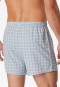 Boxershorts 2 set geweven uni geruit multicolor - Boxershorts Multipacks