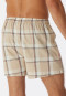 Boxershorts 2er-Pack Webware uni kariert mehrfarbig - Boxershorts Multipacks