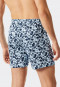 Boxer shorts jersey 2-pack solid patterned dark blue/light blue - Fun Prints