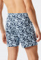 Lot de 2 boxers jersey motif uni bleu foncé / bleu clair - Fun Prints