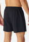 Boxershorts Jersey schwarz gemustert - Cotton Casuals