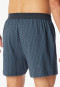 Boxer shorts Organic Cotton patterned graphite - Comfort Fit
