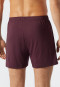 Boxer in Tencel con motivo a scarto d'ago, borgogna - selected! premium inspiration