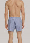Boxershorts Webware blau-weiß gestreift - Original Classics