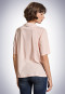 T-shirt boxy fit color rosa salmone - Revival Carla