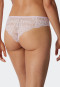 Braziliaans slipje modal kant zachtroze - Modal and Lace