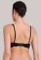 Beugelbeha gevulde cups kant zwart - Wave Lace