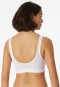 Bustier 2-pack met cups biologisch katoen wit - 95/5