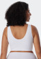 Bustier Microware removable pads white - Invisible Soft