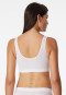 White seamless bustier - Seamless light