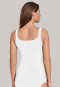 White double rib strappy top - Personal Fit Rib
