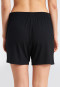 Pants short modal black - Mix & Relax