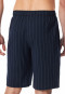 Pants short midnight blue striped - Mix+Relax